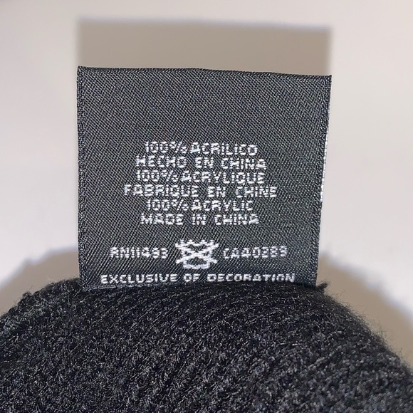 🔑 [2/$20] NEW ERA EMBROIDERED KEY LOGO BLACK POM CUFFED BEANIE TOQUE HAT 🔑 - Picture 5 of 5